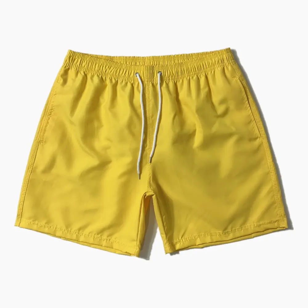 Black Polyester Beach Shorts for Men Quick-Dry Swimming - Image 12