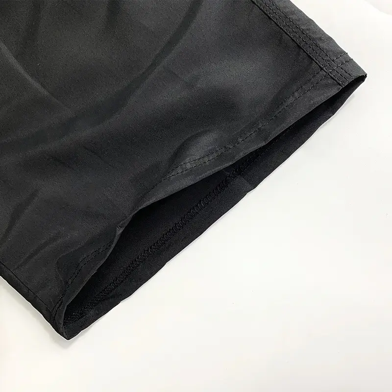 Black Polyester Beach Shorts for Men Quick-Dry Swimming — feature 8