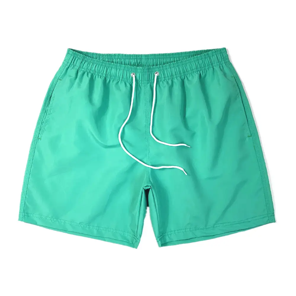 Black Polyester Beach Shorts for Men Quick-Dry Swimming - Image 11