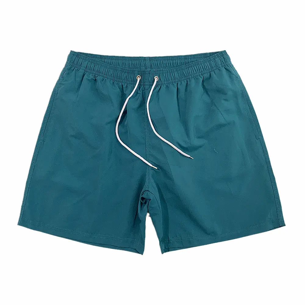 Black Polyester Beach Shorts for Men Quick-Dry Swimming - Image 15