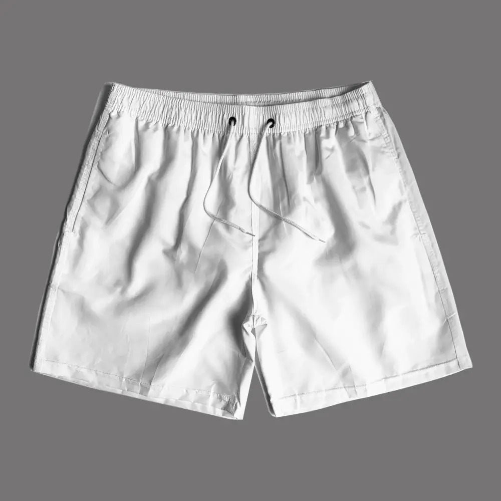 Black Polyester Beach Shorts for Men Quick-Dry Swimming - Image 16