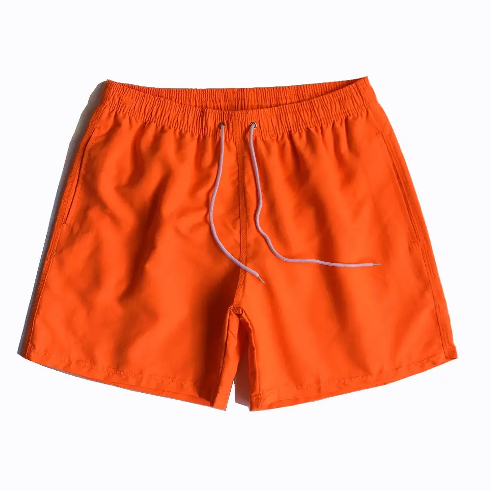 Black Polyester Beach Shorts for Men Quick-Dry Swimming - Image 5