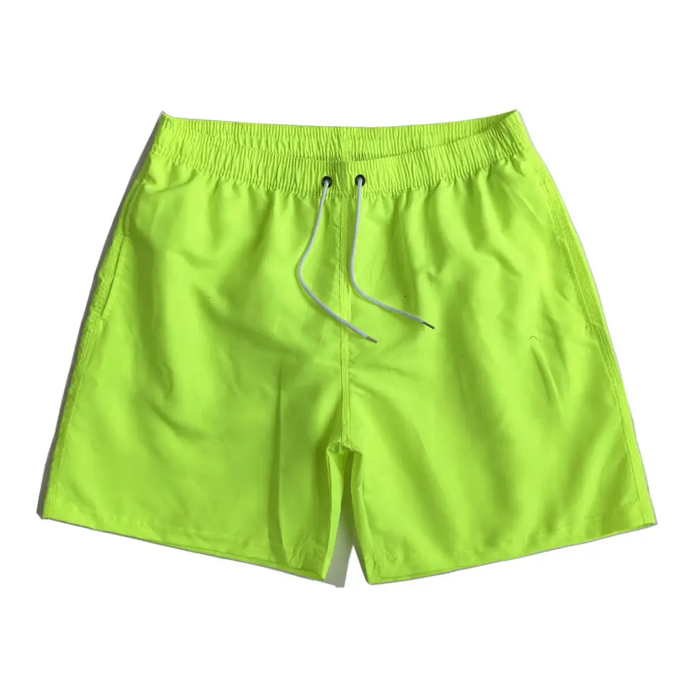Black Polyester Beach Shorts for Men Quick-Dry Swimming - Image 6