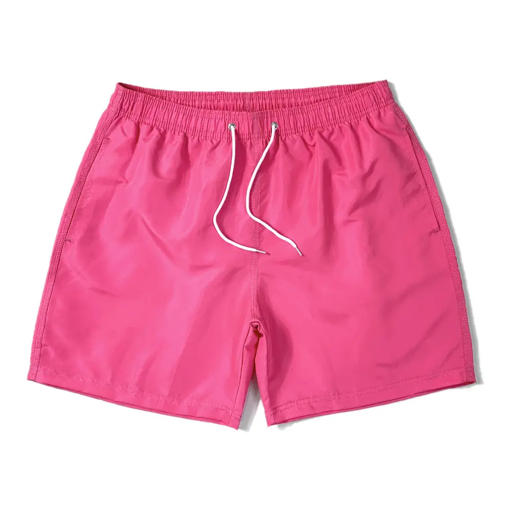 Black Polyester Beach Shorts for Men Quick-Dry Swimming - Image 8