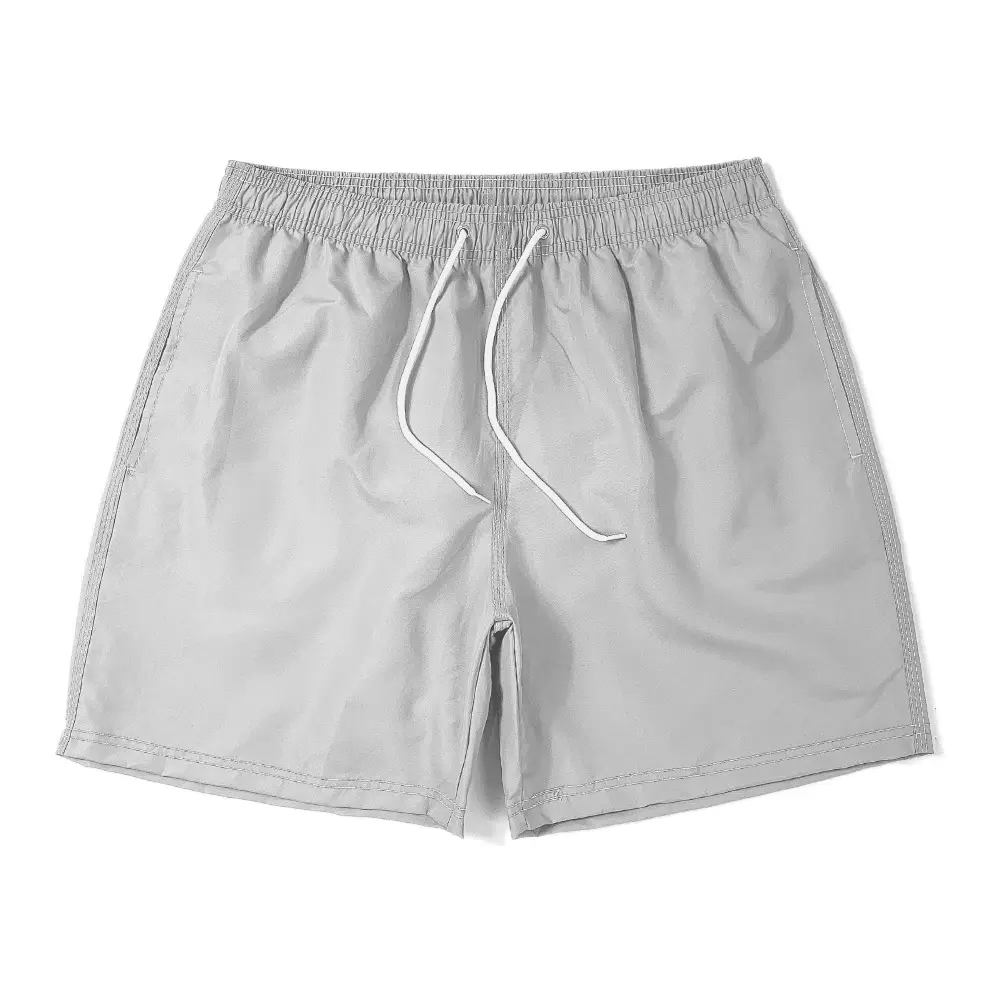 Black Polyester Beach Shorts for Men Quick-Dry Swimming - Image 9