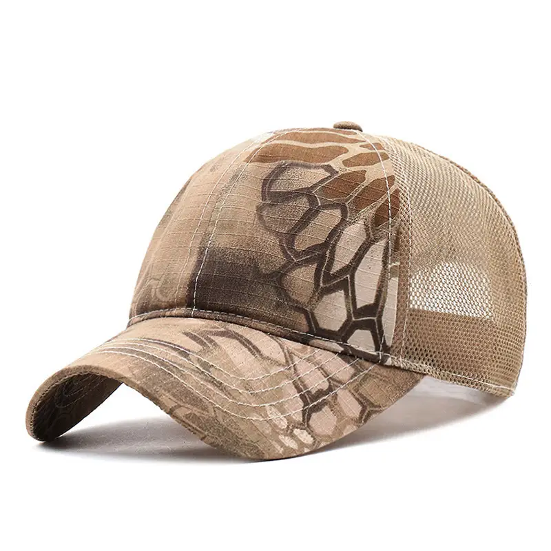 Camouflage Mesh Cap for Men Women Plus Size - Image 4