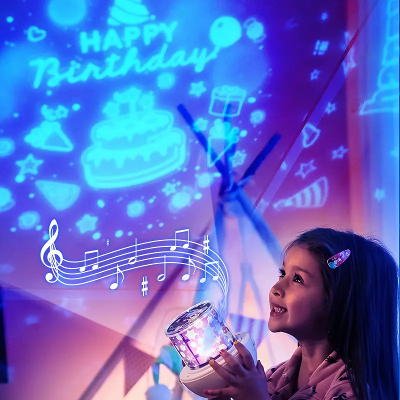 USB Projector Night Light with Starry Sky Design - Image 4