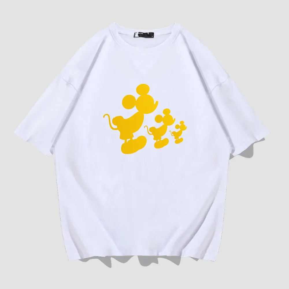 Mickey Mouse Short Sleeve Cotton T-Shirt White - Image 2