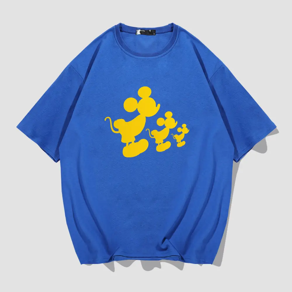 Mickey Mouse Short Sleeve Cotton T-Shirt White - Image 5