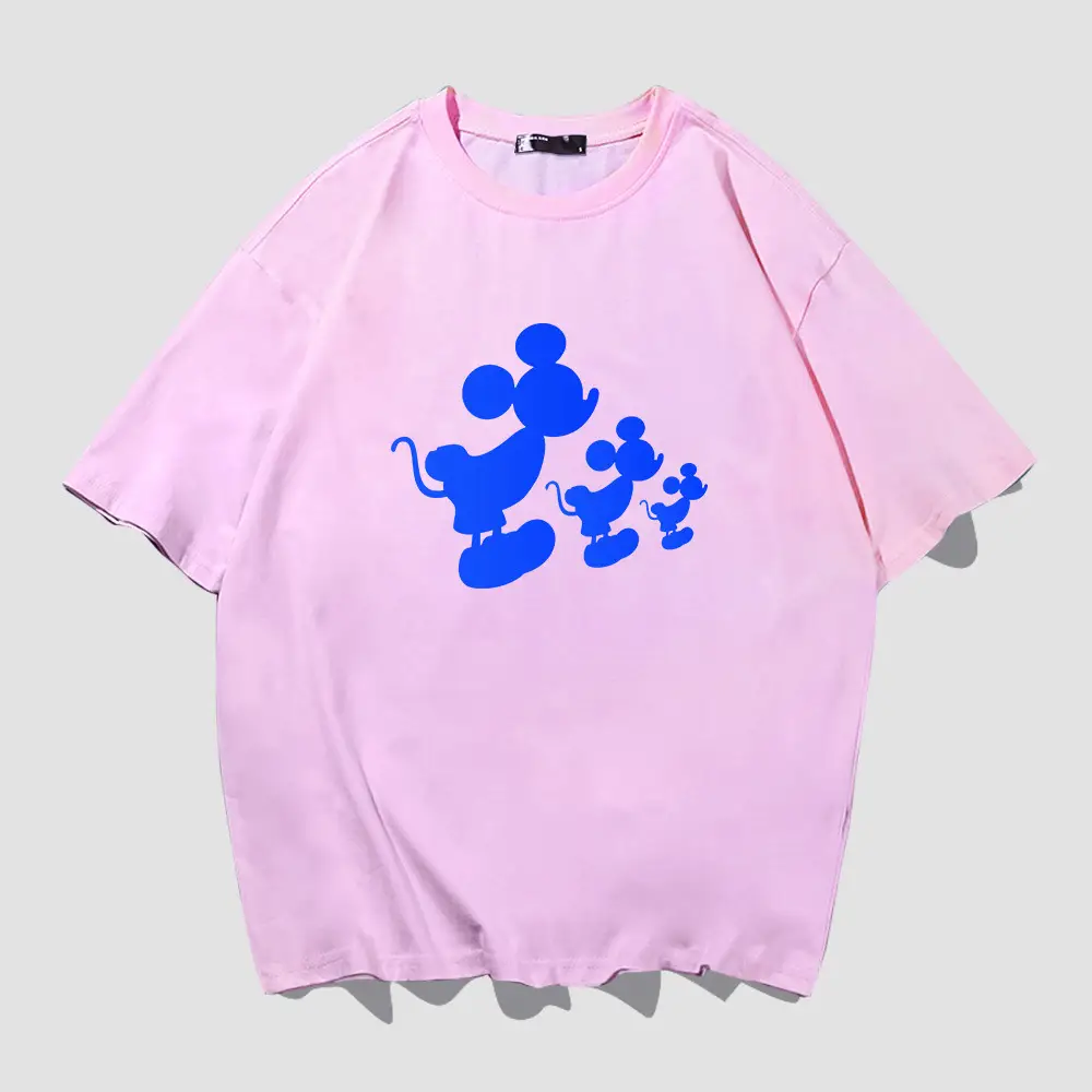 Mickey Mouse Short Sleeve Cotton T-Shirt White - Image 6