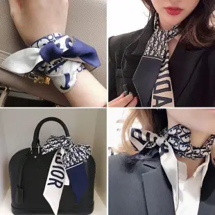 Printed Cashew Flower Imitation Silk Square Scarf Set — feature 8