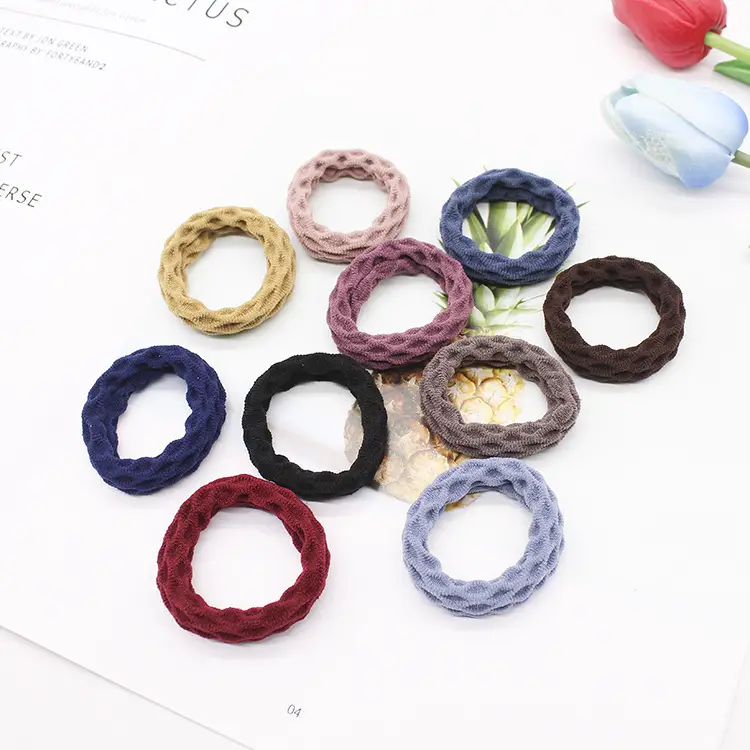 20 Pack Thick Elastic Hair Rings for Women - Image 4