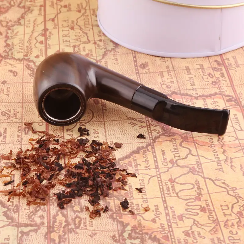 Refined and Hued Red Iron Pot Pipe Small Dry Tobacco Set - Image 4