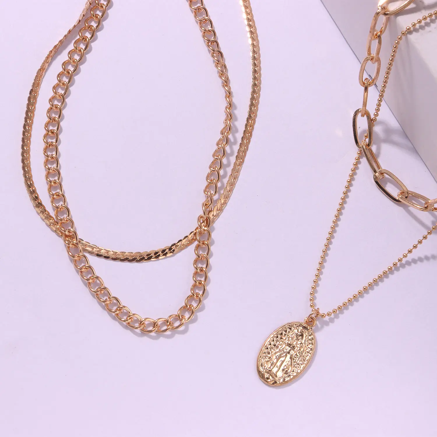 European & American Cross-Country Jewelry Multi Layer Chain Necklace Women - Image 6