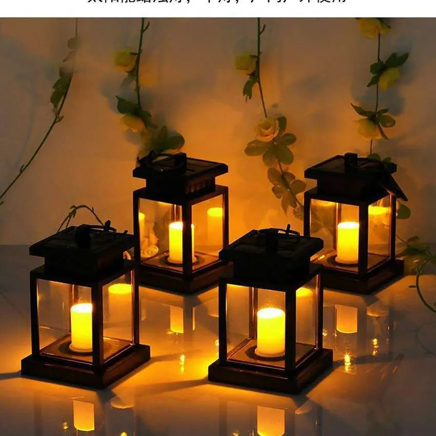 Solar Energy Retro Palace Lamp for Garden & Outdoor Use - Image 6