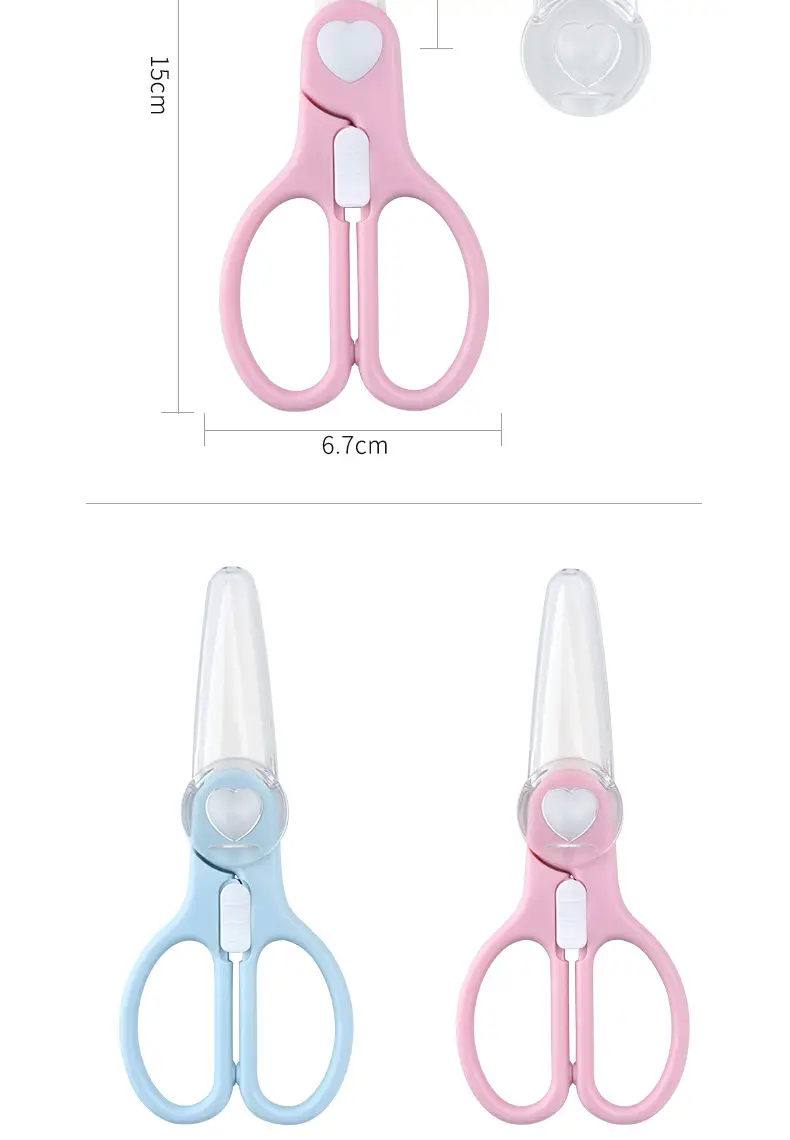 Ceramic Baby Food Scissors Portable Kitchen Use — feature 16