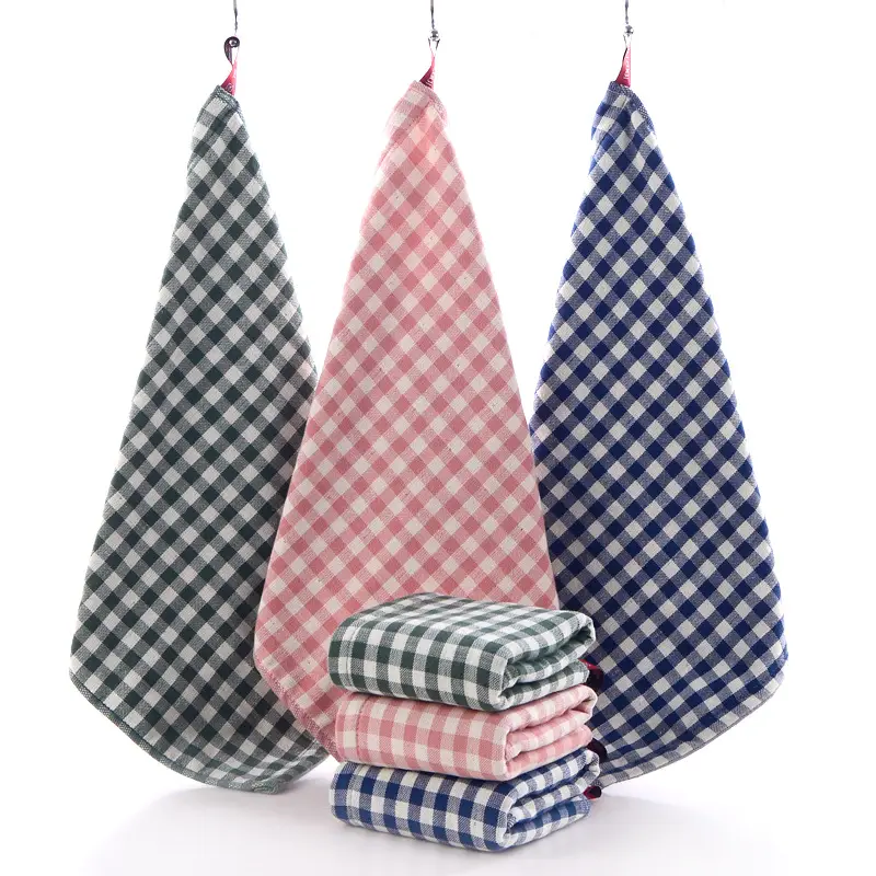Cotton Adult Face Towel Square Thickened Soft Absorbent - Image 13