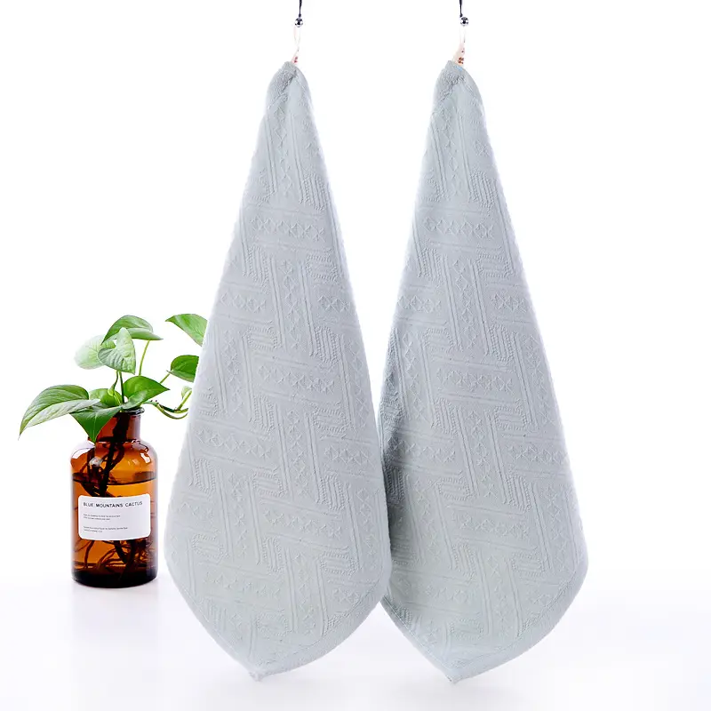 Cotton Adult Face Towel Square Thickened Soft Absorbent - Image 10