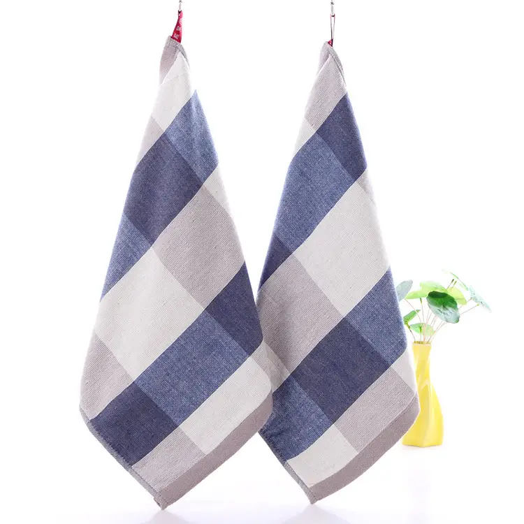 Cotton Adult Face Towel Square Thickened Soft Absorbent - Image 2