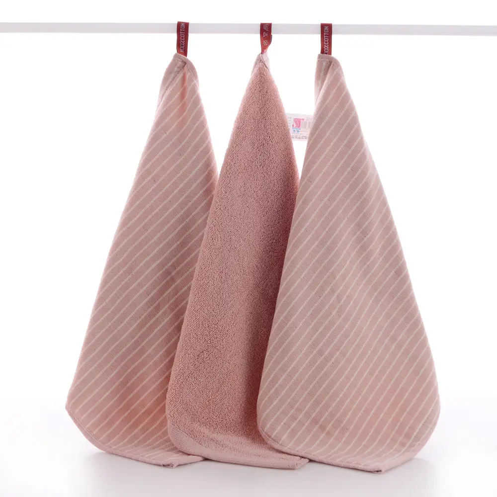 Cotton Adult Face Towel Square Thickened Soft Absorbent - Image 9