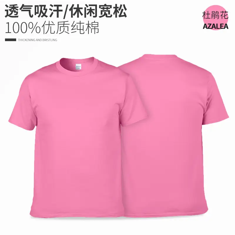 Summer Pure Cotton T-Shirt Blue Carolina Blue - Image 11