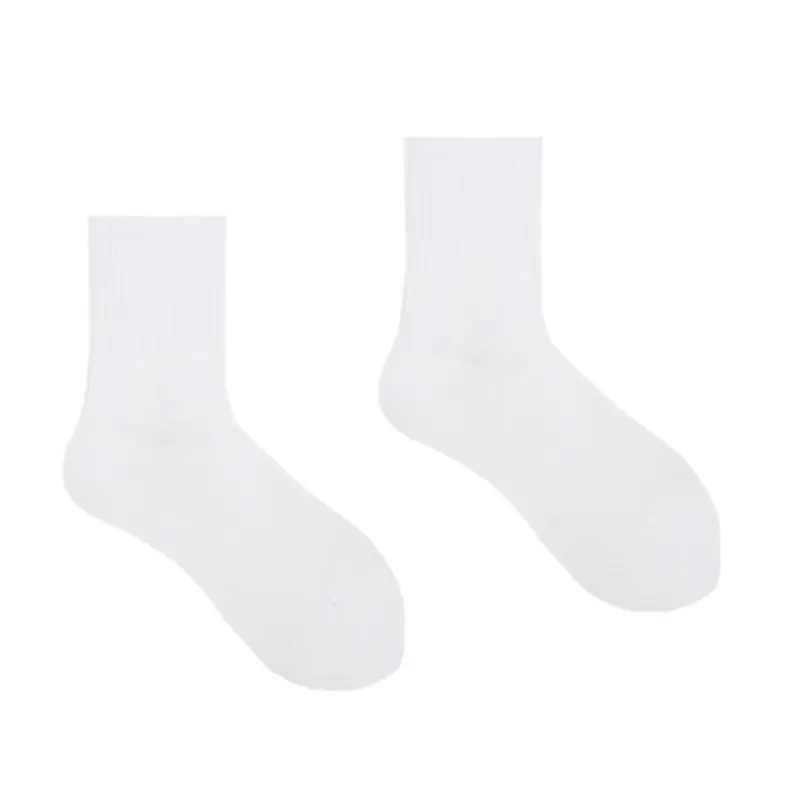 Solid color pile socks color Japanese short tube socks women's versatile candy color cotton socks men's wholesale neutral
