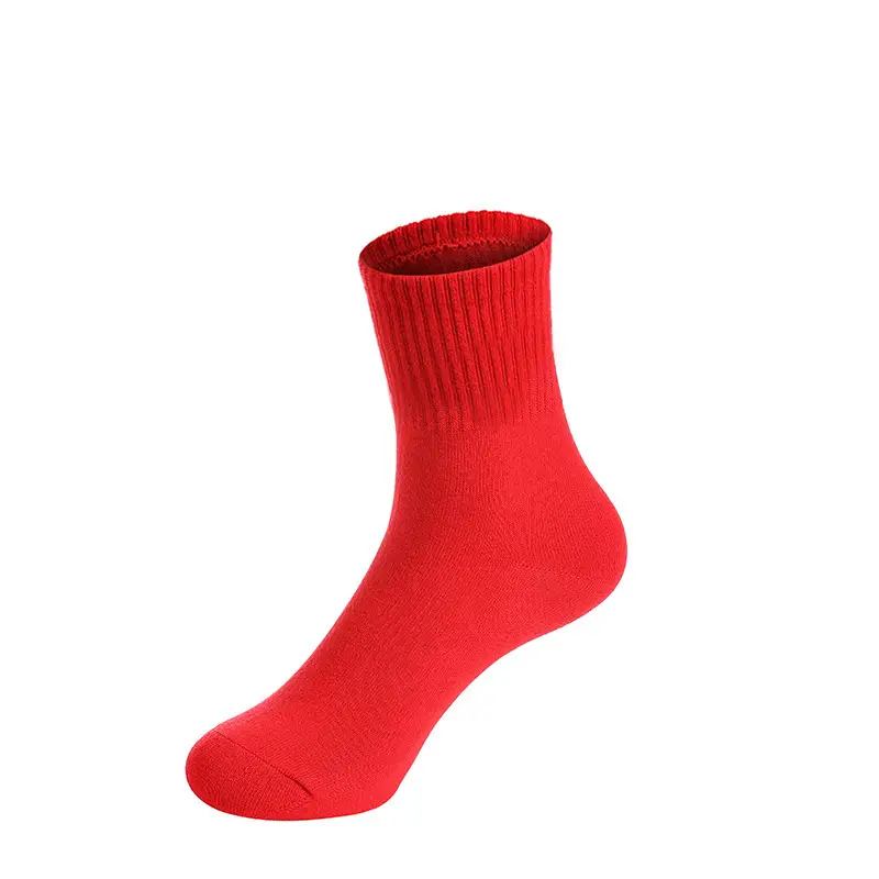 Solid color pile socks color Japanese short tube socks women's versatile candy color cotton socks men's wholesale neutral