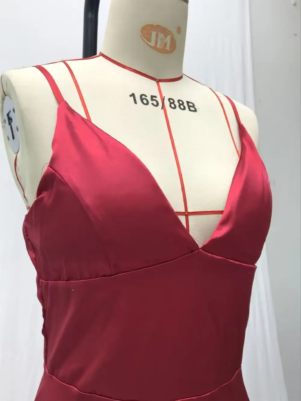 2025 Summer V Neck Pure Color Evening Dress — feature 21