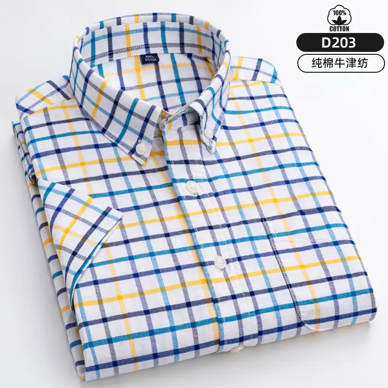 Men's Pure Cotton Slim Fit Shirt No Iron