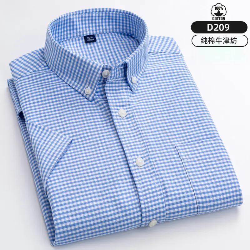 Men's Pure Cotton Slim Fit Shirt No Iron