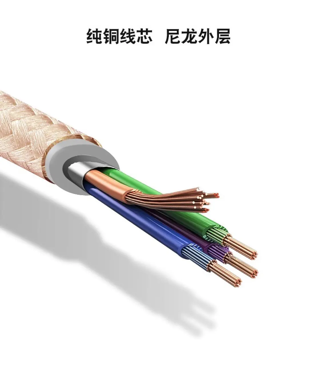 TYPE-C Braided Earphone Data Cable 3.5MM - Image 5
