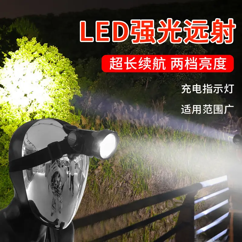 Rechargeable LED Headlamp Long Range Outdoor Use - Image 6