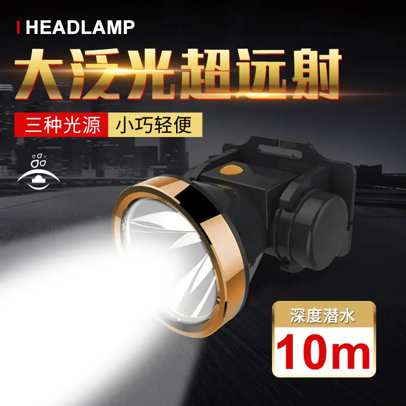 Rechargeable LED Headlamp Long Range Outdoor Use — feature 28