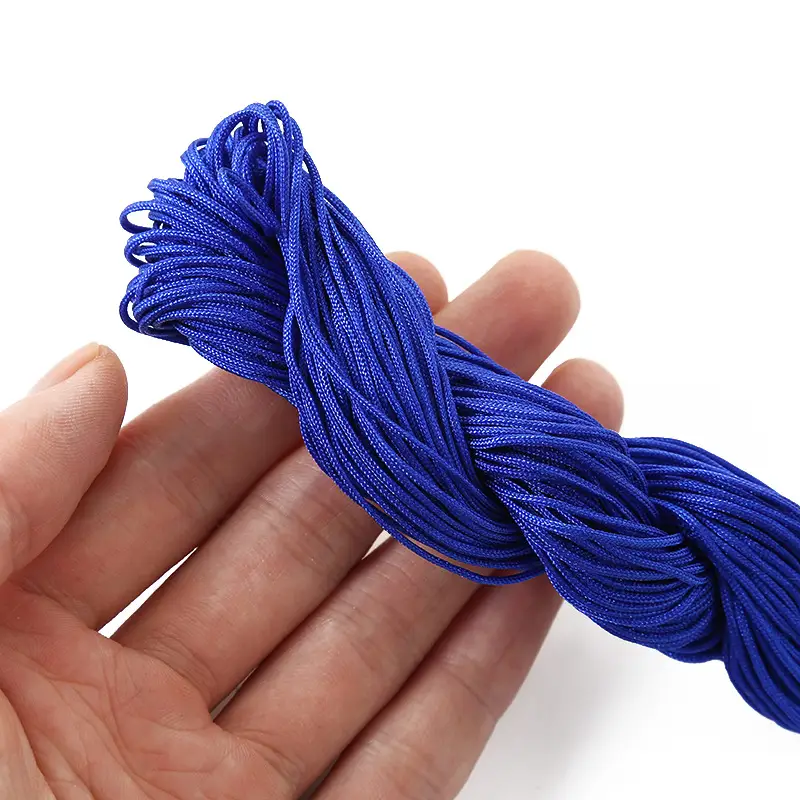 Nylon Braid Cord Necklace 1mm Jade Cord Pendant - Image 39