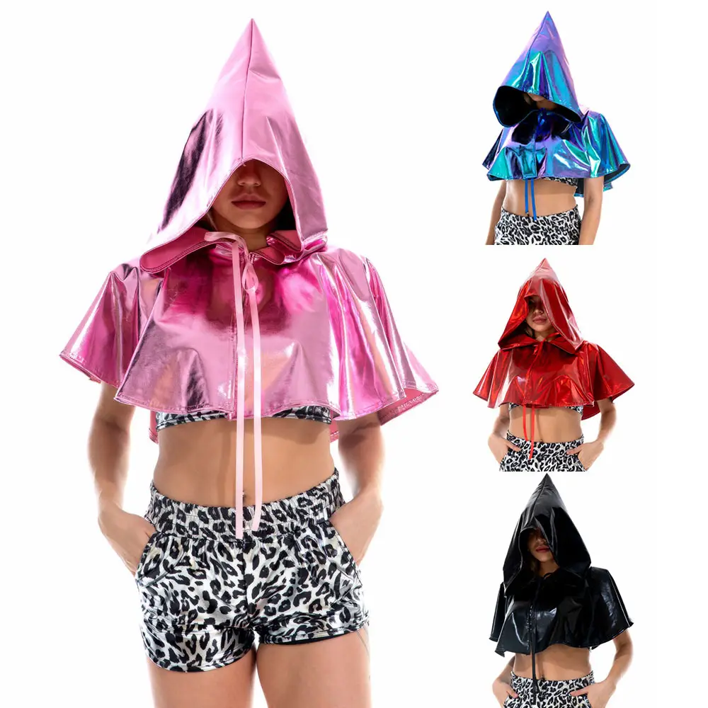 Halloween Death Cloak Party Dress Up Costume Multi-Color Vampire Cloak - Image 8