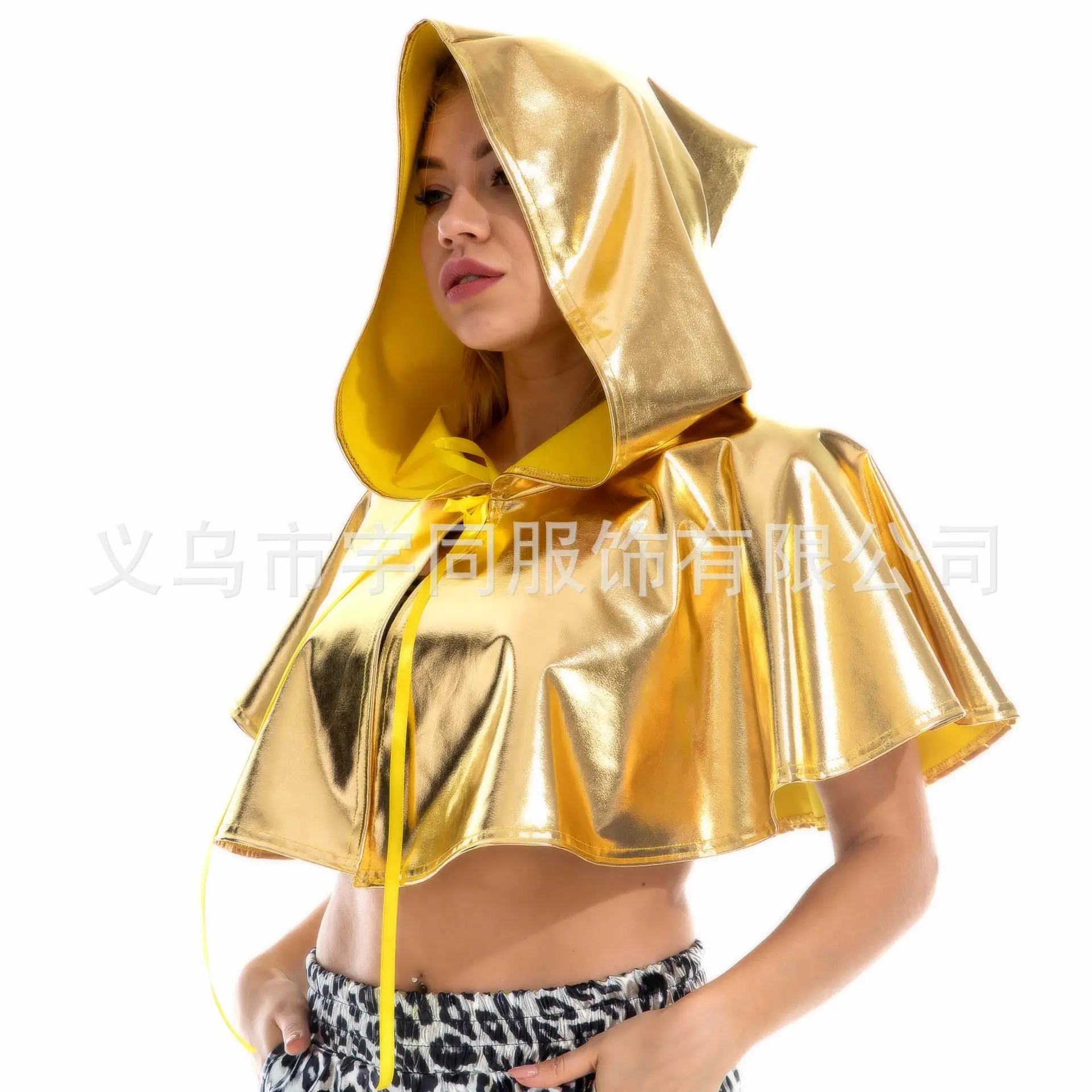 Halloween Death Cloak Party Dress Up Costume Multi-Color Vampire Cloak - Image 3