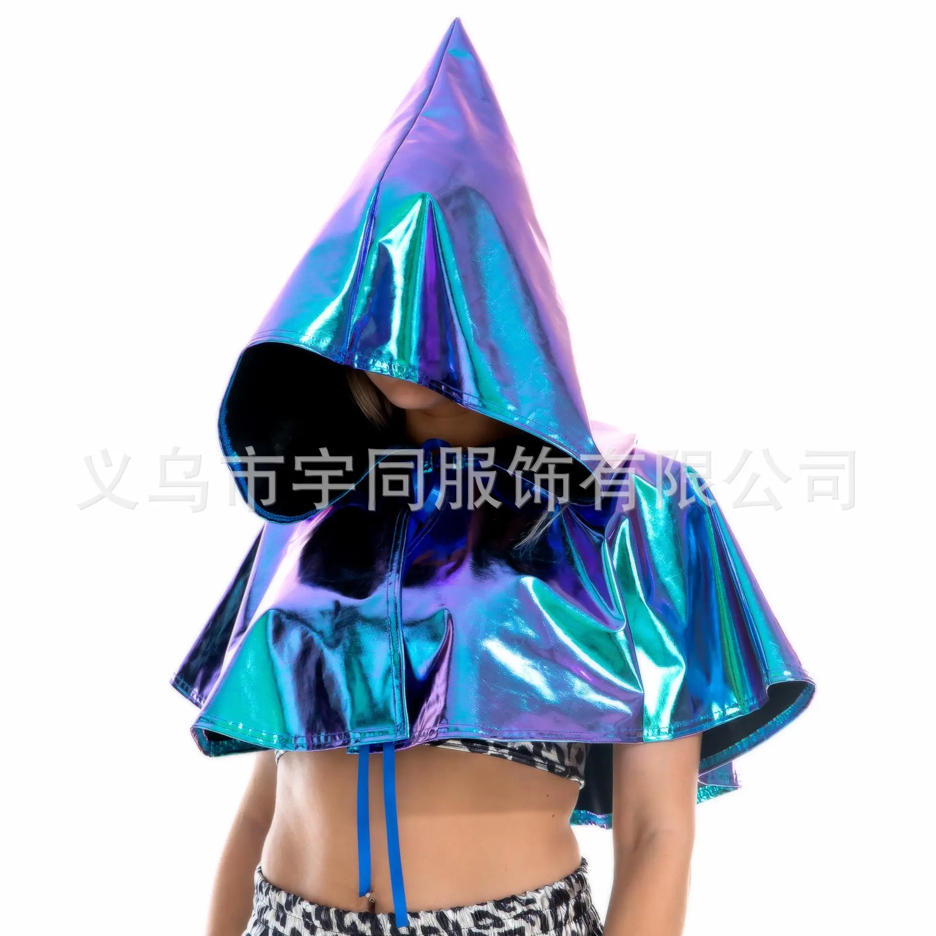 Halloween Death Cloak Party Dress Up Costume Multi-Color Vampire Cloak - Image 6