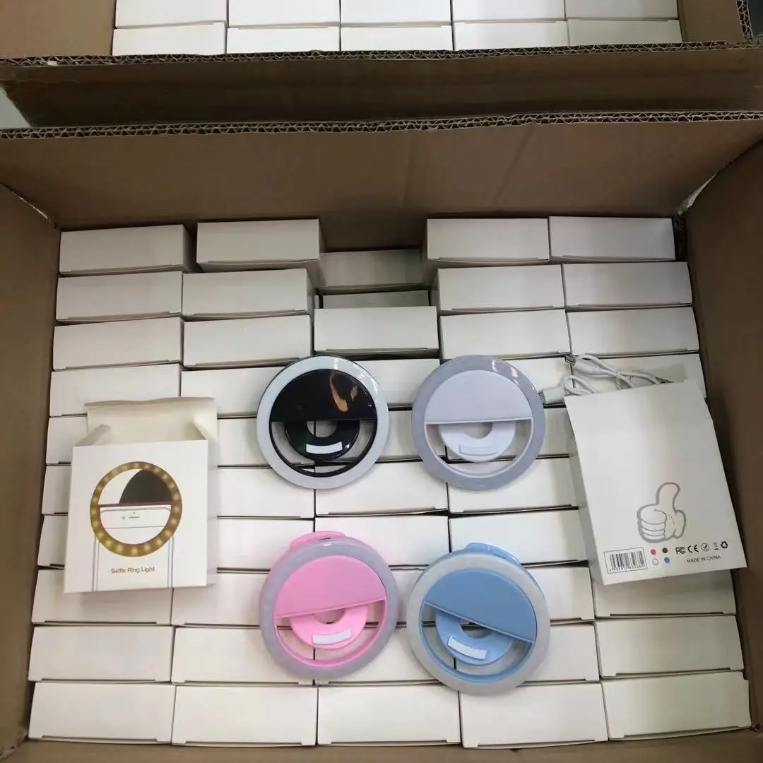 Mini Ring Light with USB Charging for Mobile Phone