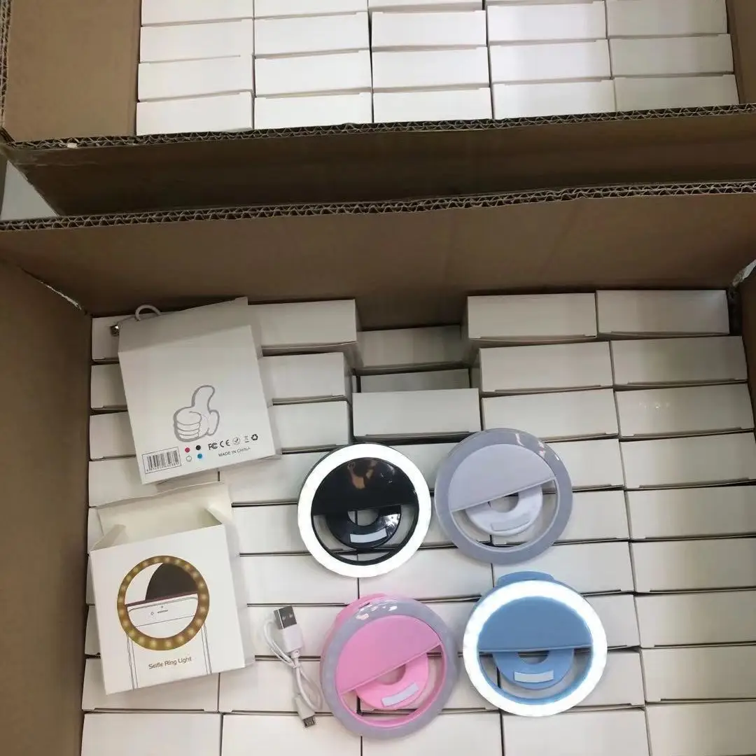 Mini Ring Light with USB Charging for Mobile Phone