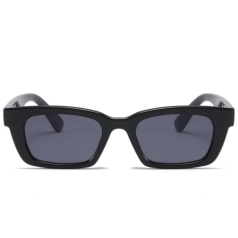 2022 Unisex Korean Sunglasses Retro Retro Black - Image 9