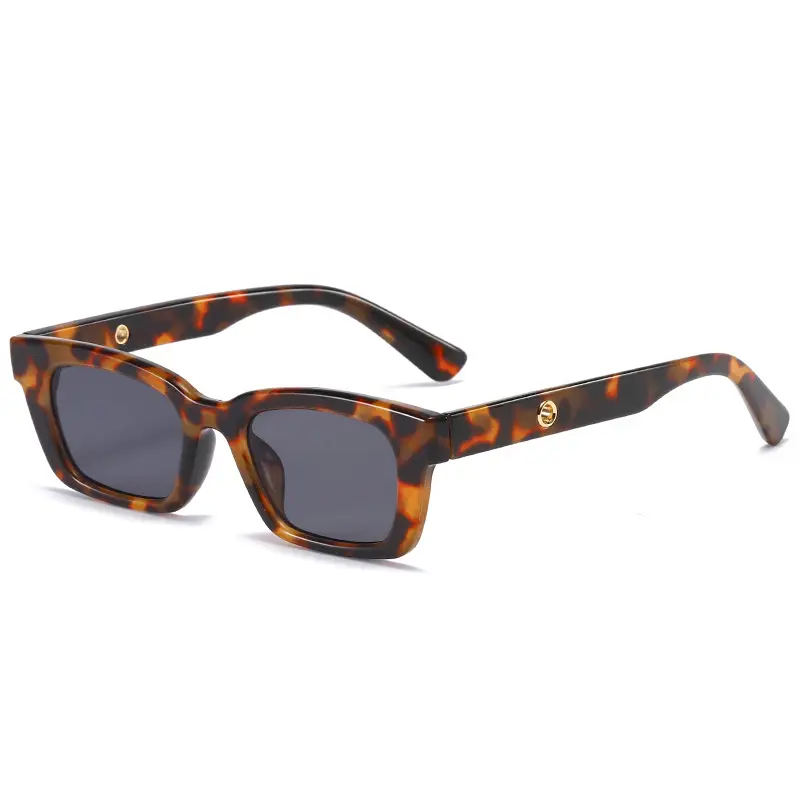 2022 Unisex Korean Sunglasses Retro Retro Black - Image 2