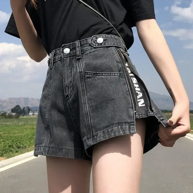 Korean Style High-Waist Denim Shorts for Women 2025 - Image 6
