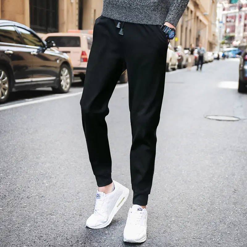 20 Teen Korean Style Thin Leg Casual Pants for Students Men's Loose Leg Sports Harlan Pants Ankle Pants - Image 5