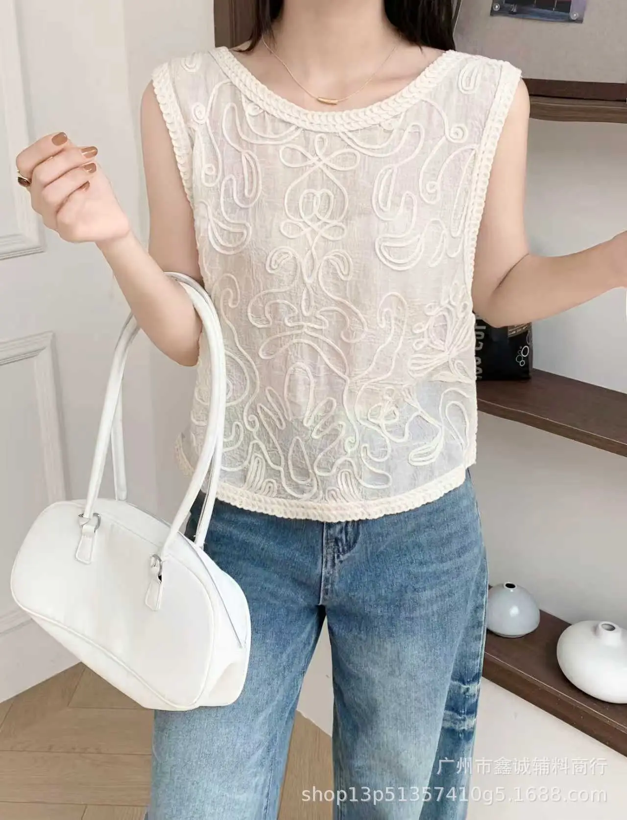 New Summer Lace Cardigan Sun Protection 3Q Sleeve