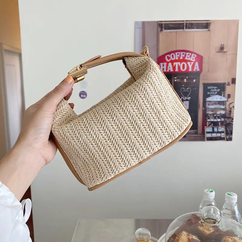 2026 Straw Woven Handbag for Women Casual Travel - Image 5