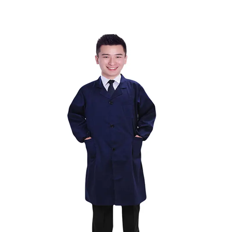 Long Sleeve Oil Resistant Work Coverall with Logo - Image 13