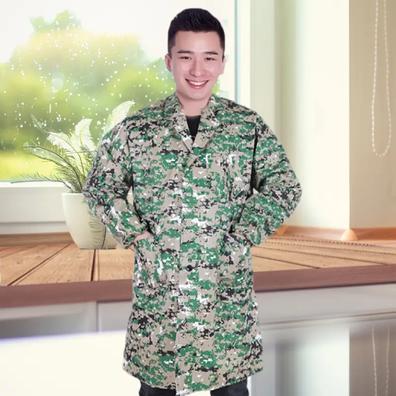 Long Sleeve Oil Resistant Work Coverall with Logo - Image 4