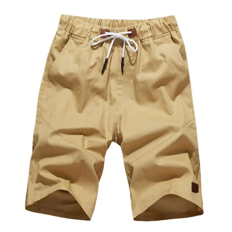 White Men's Cropped Shorts Casual Medium Large - Image 13