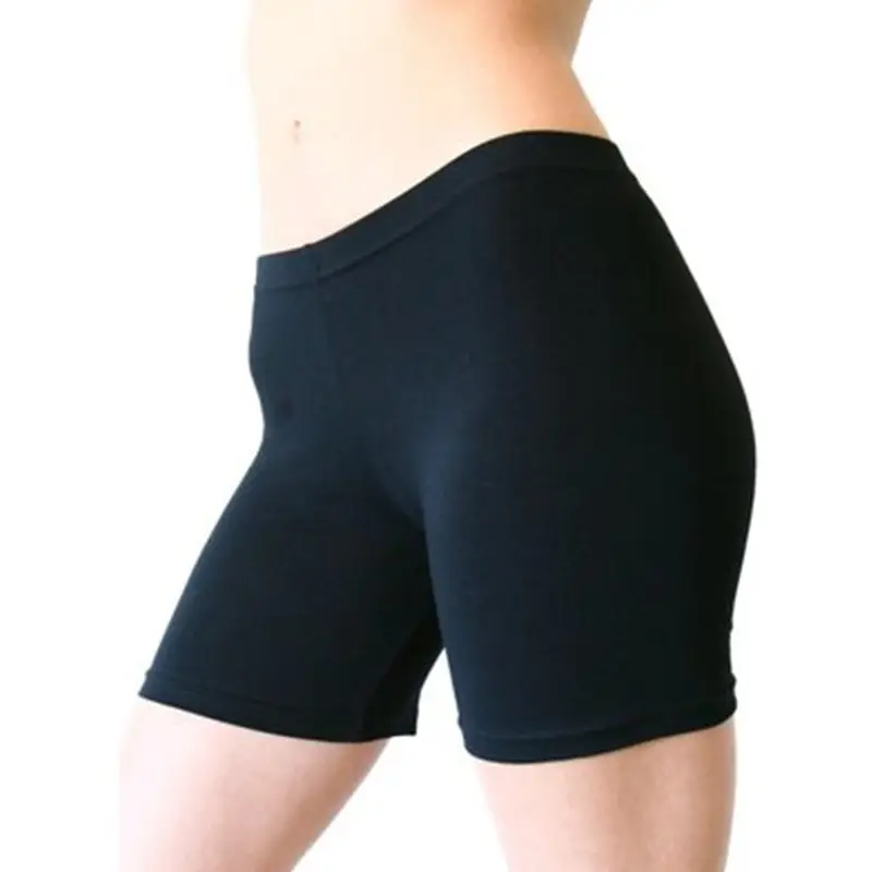 European Plus Size Solid Color Thin Leggings Yiwu Five Point Stretch - Image 17