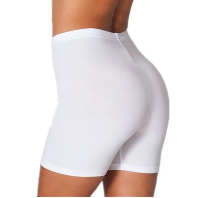 European Plus Size Solid Color Thin Leggings Yiwu Five Point Stretch - Image 18